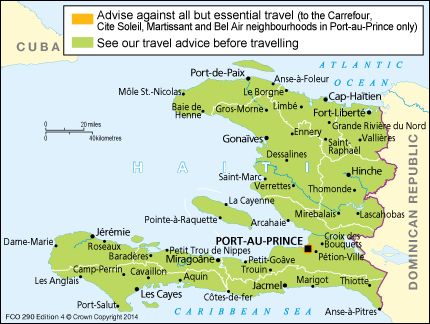 travel advice canada haiti