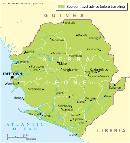 government travel advice sierra leone