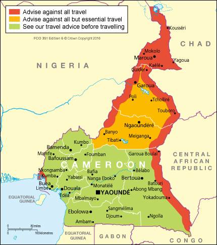 cameroon safe to travel