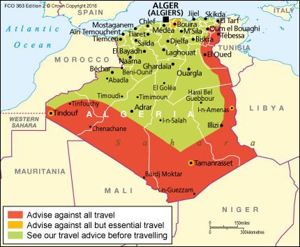 Algeria travel advice  GOV.UK