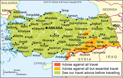 travel to turkey government advice