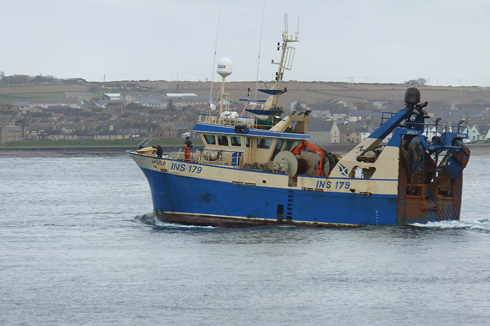 Photograph of stern trawler Apollo