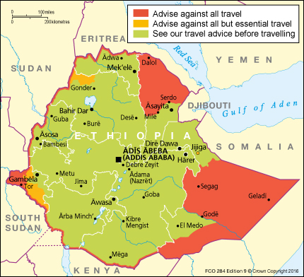 Ethiopia travel advice - GOV.UK