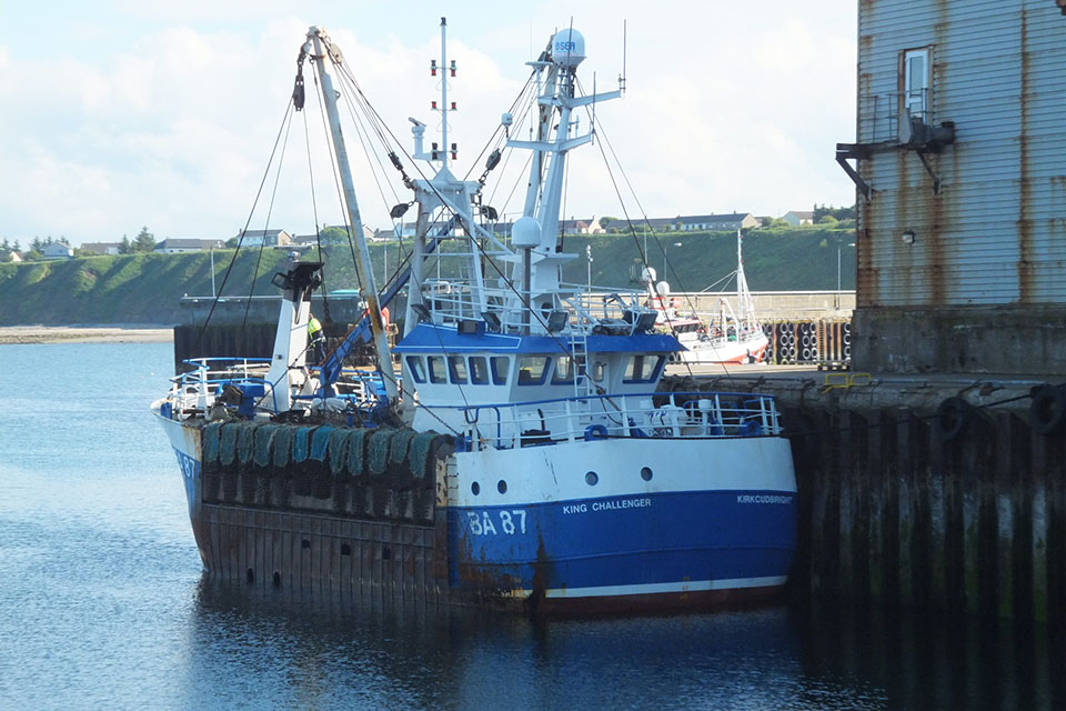 Photograph of fishing vessel King Challenger