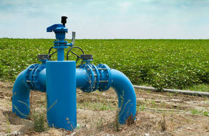 Image of a water pipe like those used for abstracting water from the ground.