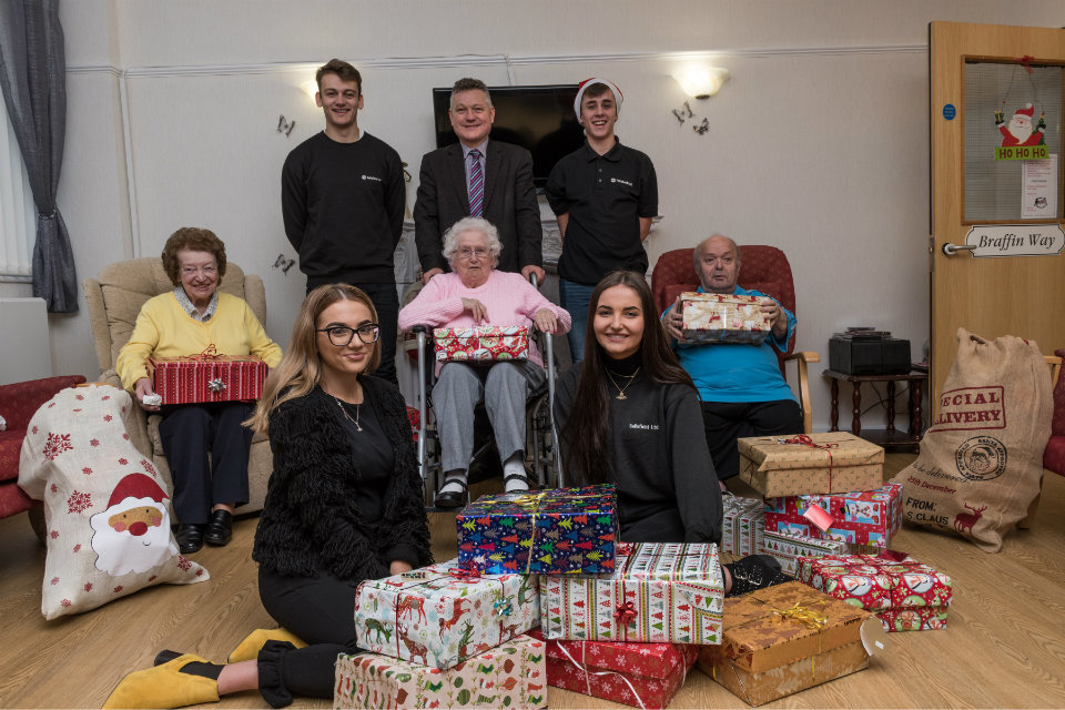 Apprentice’s Shoe Box Appeal brings joy to the elderly