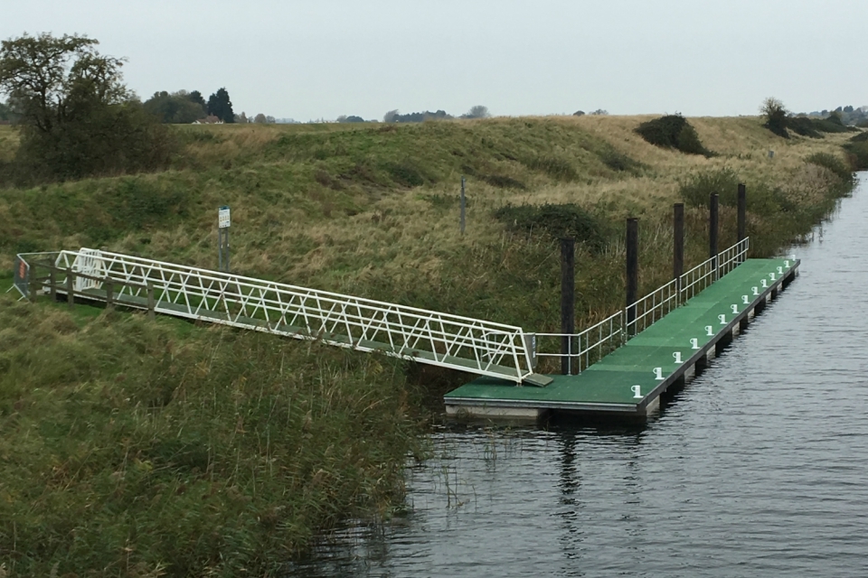 New floating moorings on River Great Ouse to last 50 plus years