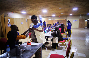 People being assisted by the International Organisation for Migration in Libya. Picture: IOM