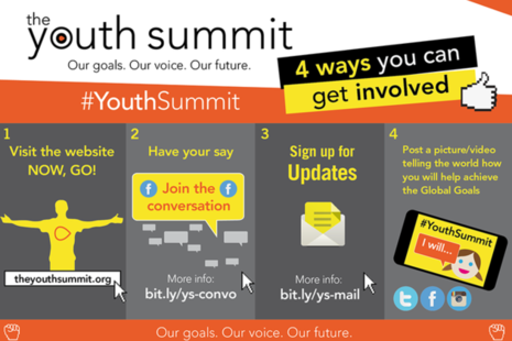4 ways to get involved with the Youth Summit