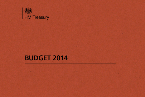 Budget document - front cover