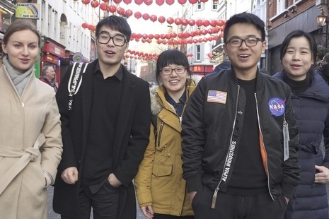 Chinese students in London