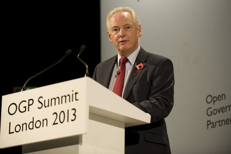 Francis Maude at Open Government Partnership 2013