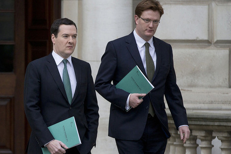 Chancellor and Danny Alexander - Autumn statement day