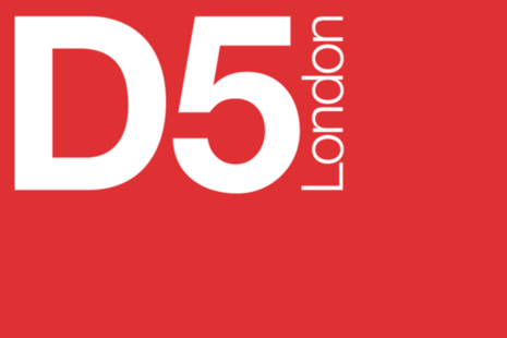 D5 logo red