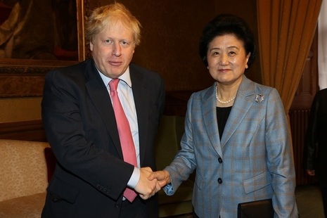 Foreign Secretary and Mme Liu
