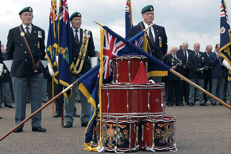 A Drumhead service in 2010