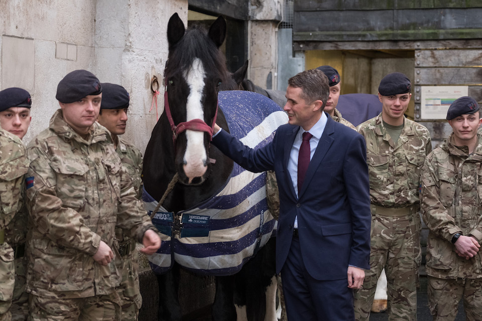 Defence Secretary praises personnel keeping Britain safe over Christmas