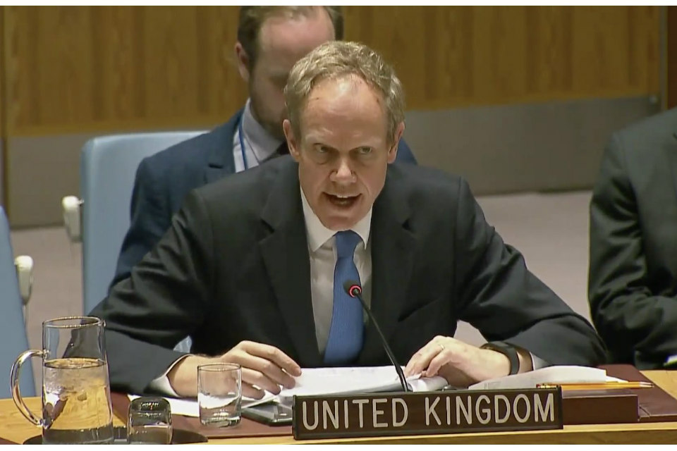 Ambassador Matthew Rycroft at the Security Council Open Debate on Addressing Complex Contemporary Challenges to International Peace and Security
