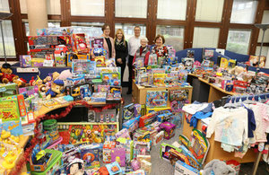 Sellafield Ltd and supply chain partners raised £75,000 gifts, food and cash