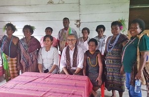 British Ambassador visit to Papua on November 2017