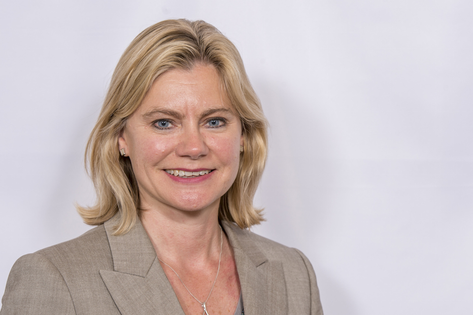 The Rt Hon Justine Greening