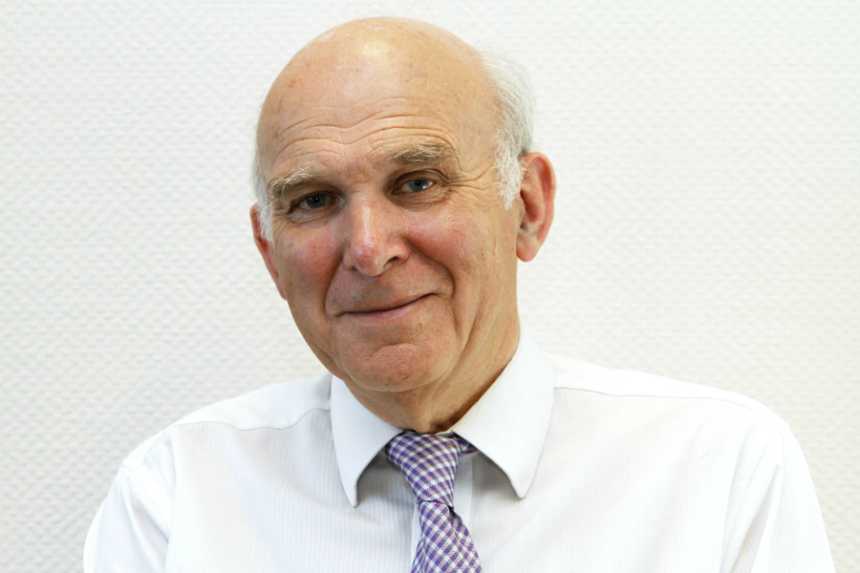 The Rt Hon Dr Vince Cable
