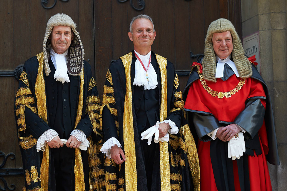 Lord Chancellor swearing-in ceremony