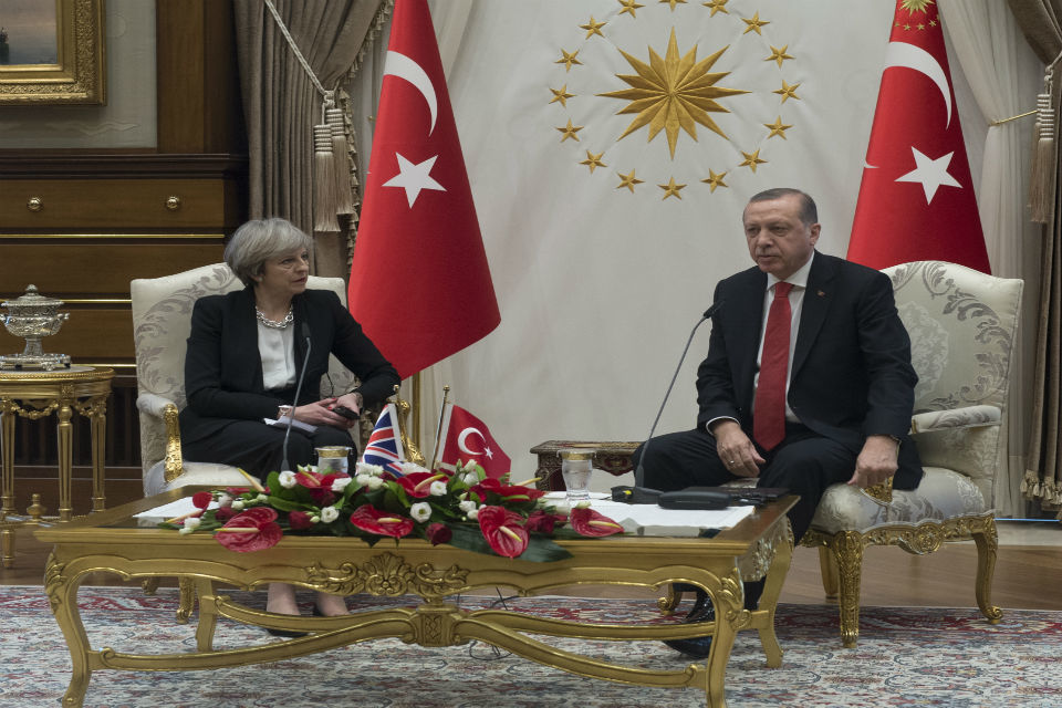 PM statement following talks with President Erdogan: 28 January 2017