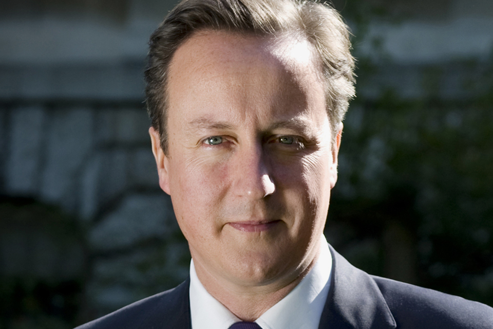 The Rt Hon David Cameron, Prime Minister