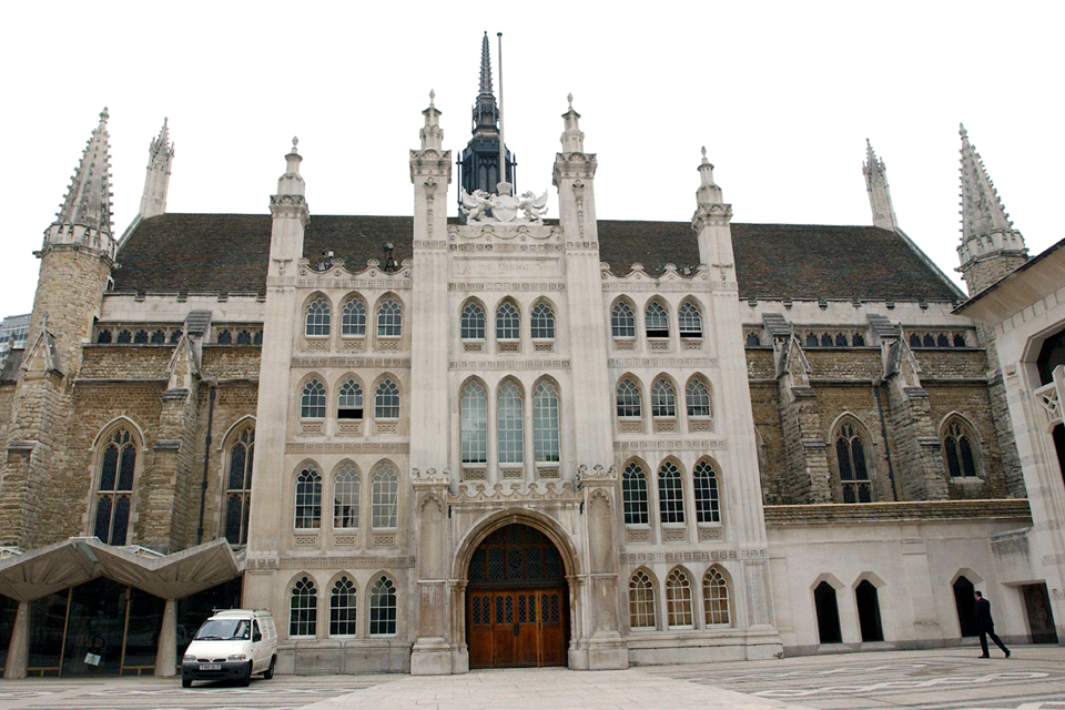 London Guildhall exterior