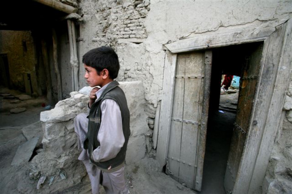 Afghan boy. Photo by Susan Schulman.