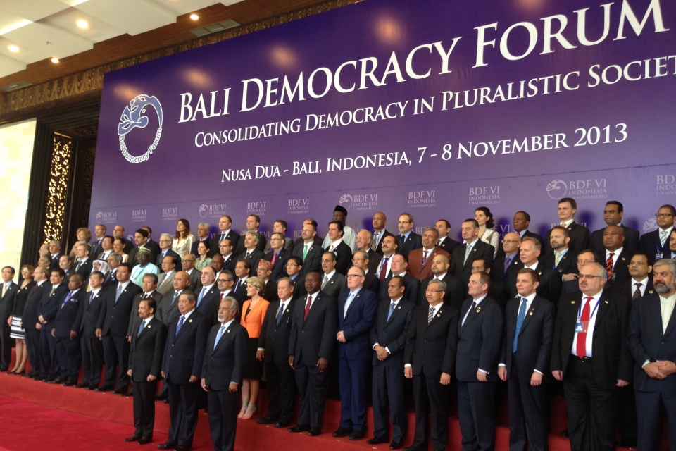 Bali Democracy Forum delegates