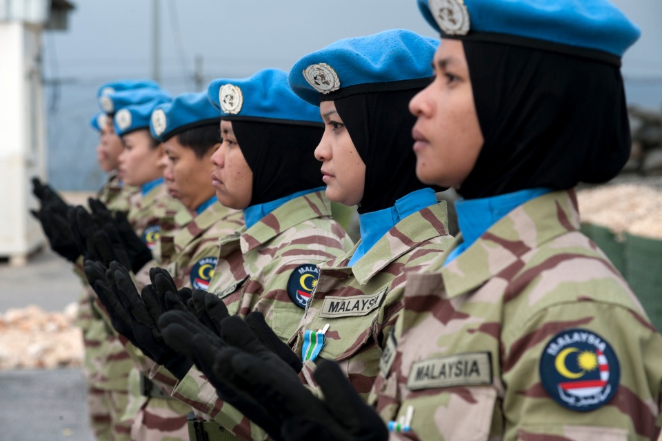 Women peacekeepers
