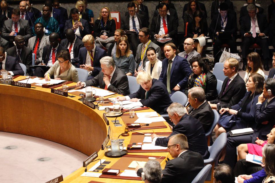 North Korea meeting at UN Security Council