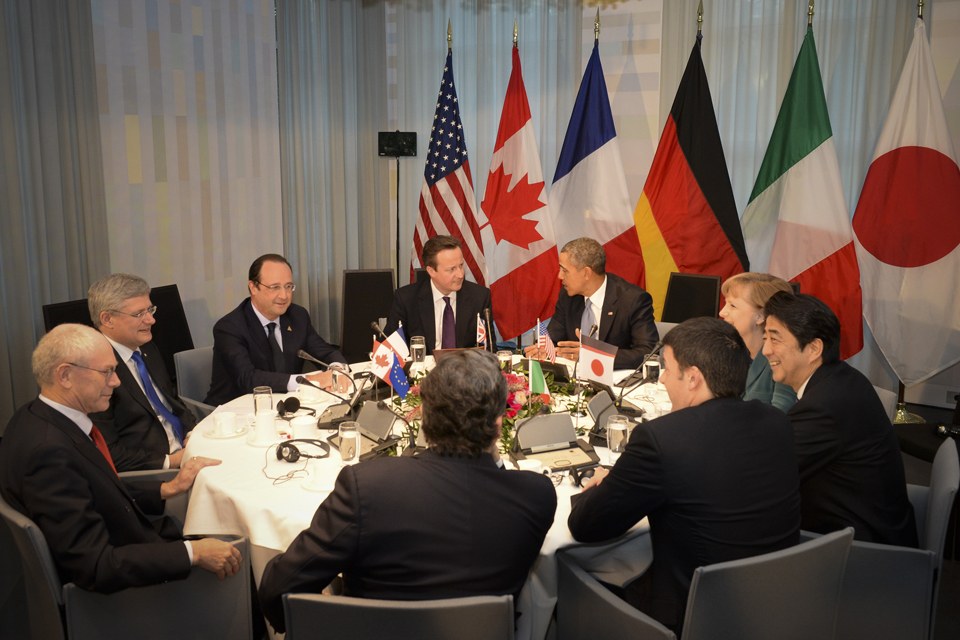 A G7 meeting  