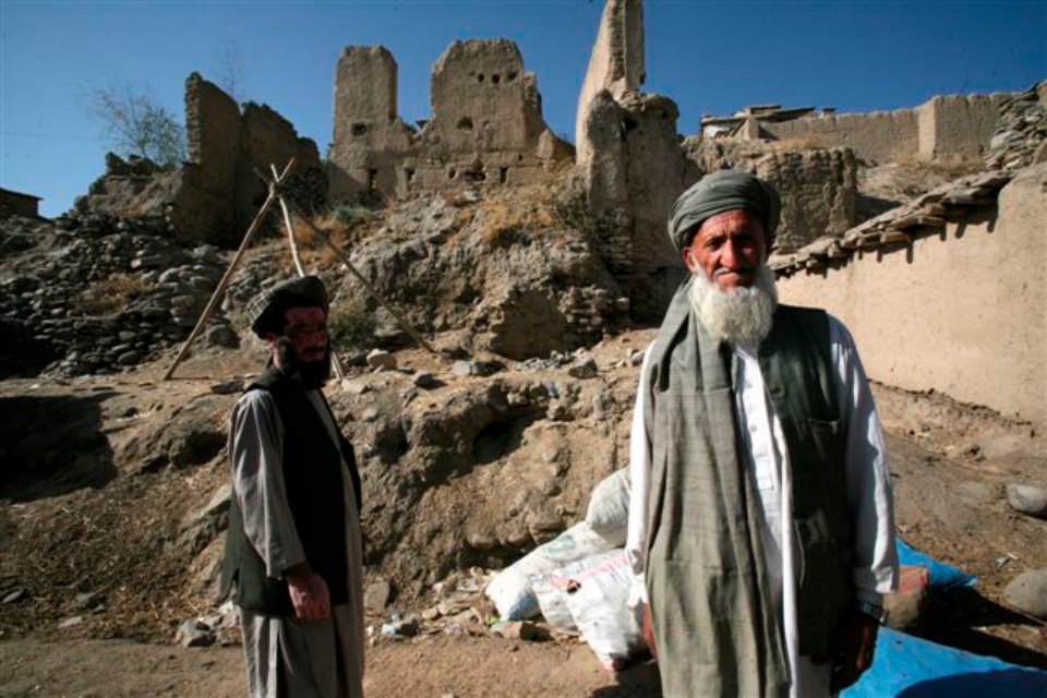 An exterior scene in Afghanistan.  Photo by Susan Schulman