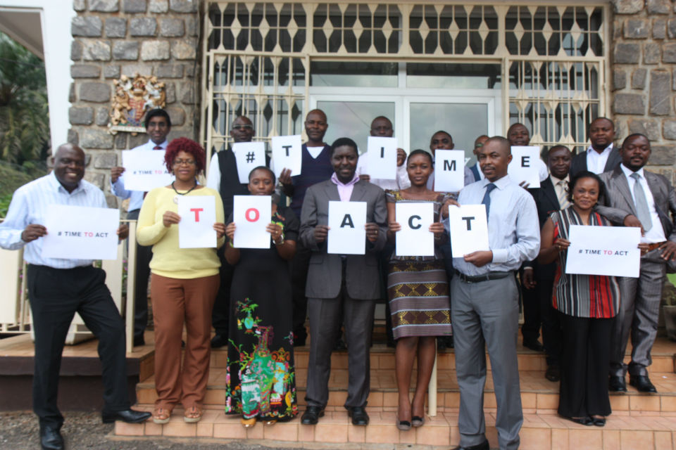 #timetoact by british High Commission Yaounde