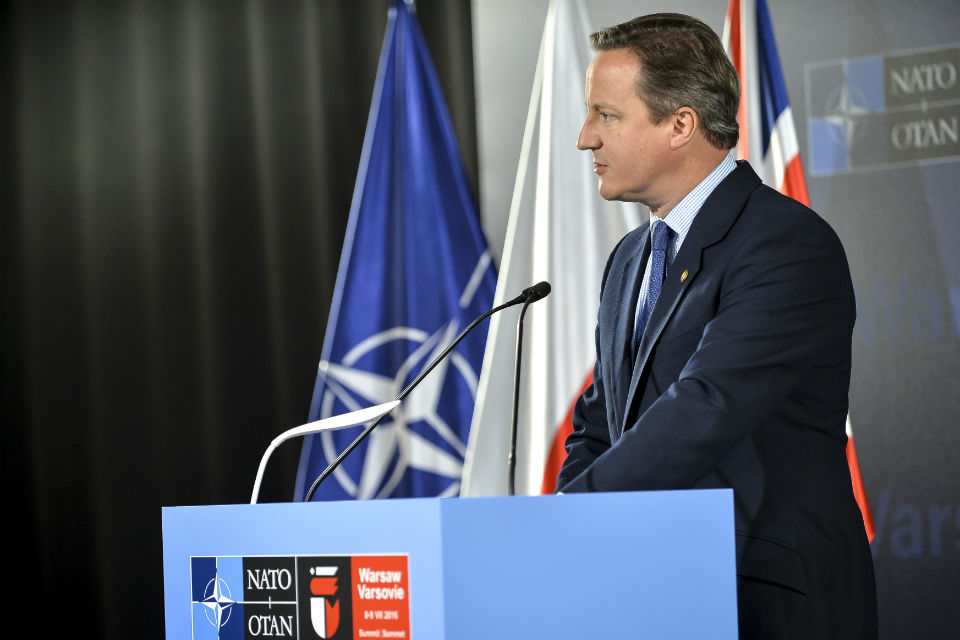 PM gives press conference at NATO Summit 2016, Warsaw