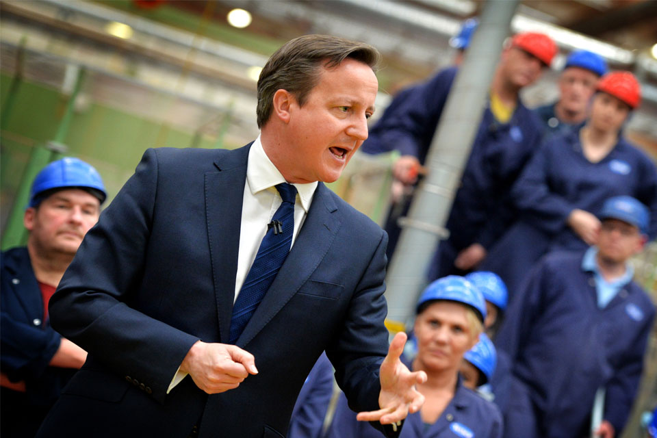 PM David Cameron visits Stockton-on-Tees
