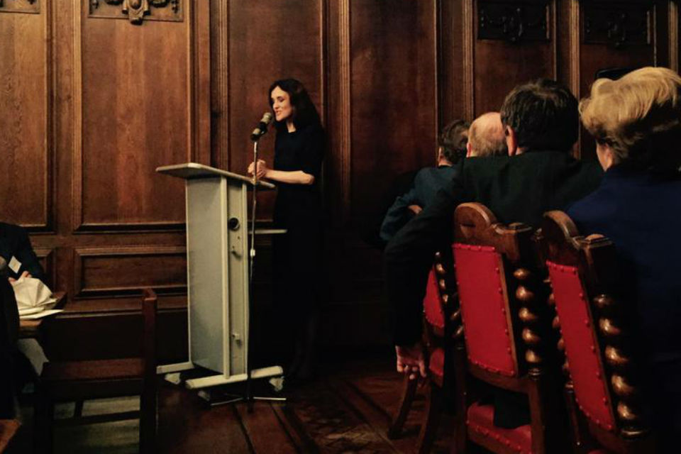 Theresa Villiers delivers speech at BIA conference