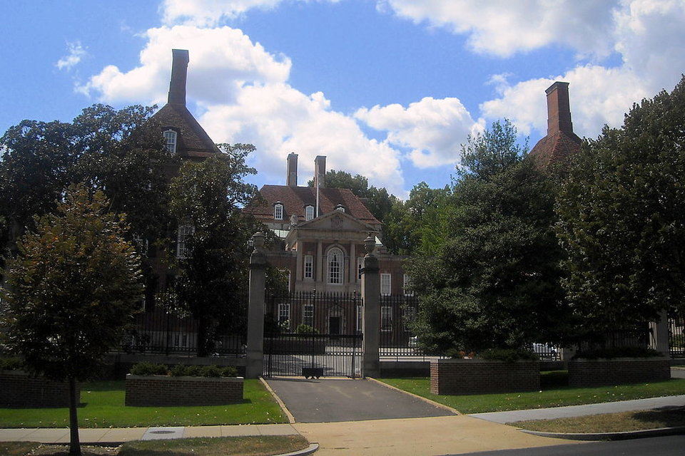 Ambassador's residence, Washington