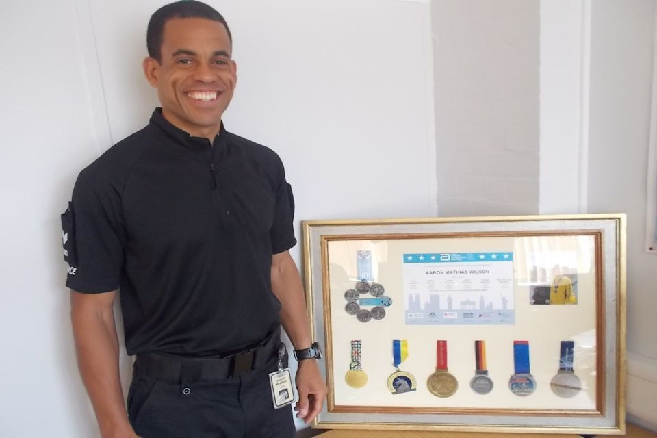 Ministry of Defence Police Officer completes World Marathon Majors