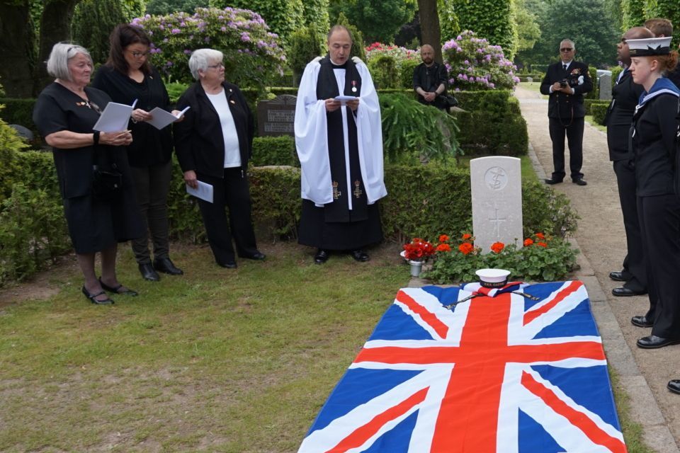 British Battle of Jutland sailor killed 100 years ago is finally honoured after his grave site is identified