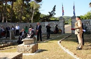 British WWII veterans, now in their 90s, commemorate fallen comrades on the Croatian island of Vis