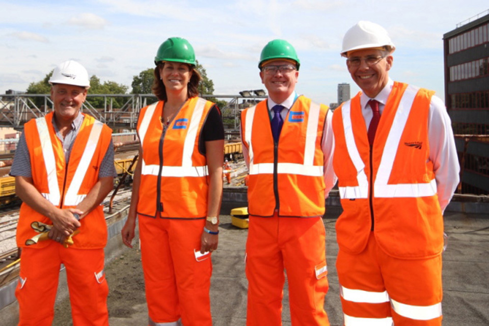 New platforms completed on Thameslink Programme