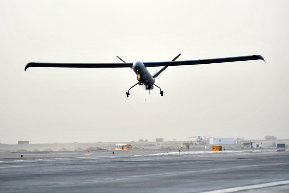 Hermes 450 reaches 70,000 hours in Afghanistan