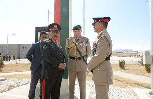 Vice Chief of the Defence Staff General Sir Gordon Messenger attended a graduation ceremony for new Afghan officers at the Afghan National Army Officer Academy.