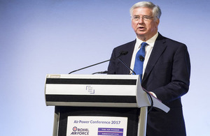 Defence Secretary Sir Michael Fallon