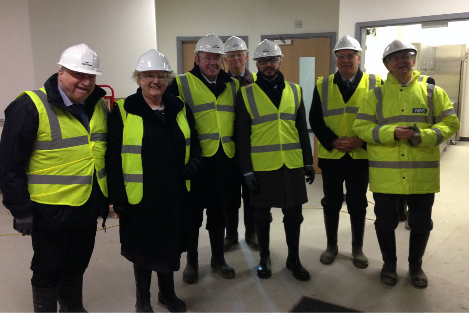 Monitor Chairman visits hospitals in Northumberland and North Tyneside