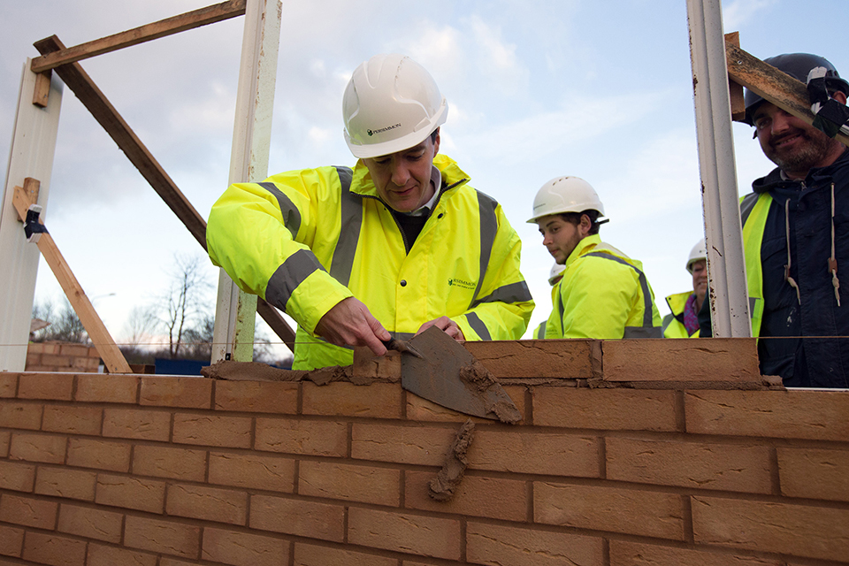 Chancellor welcomes massive housing boost from Persimmon